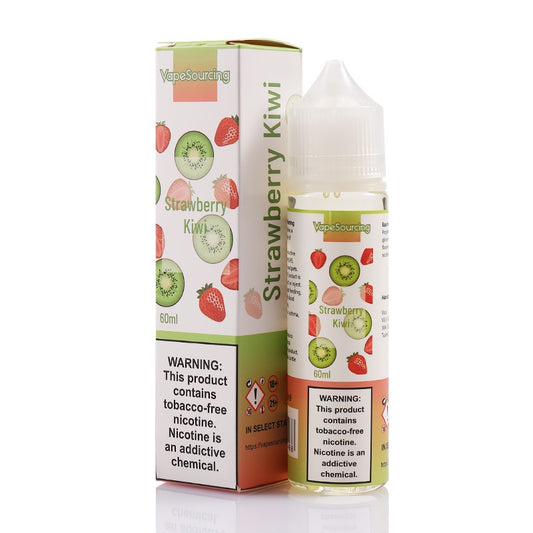 Vapesourcing Strawberry Kiwi E-juice 60ml 0mg